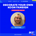 Decorate Your Own KCON Fansign
