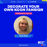 Decorate Your Own KCON Fansign