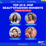 Top 10 K-Pop Beauty/Fashion Moments