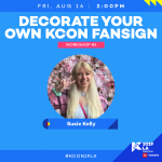 Decorate Your Own KCON Fansign